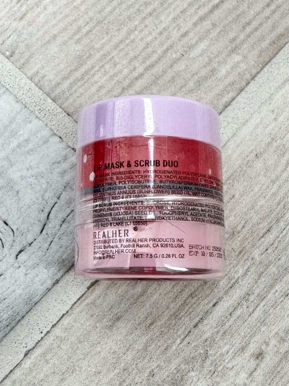 RealHer Confident Glow Lip Mask & Scrub Duo